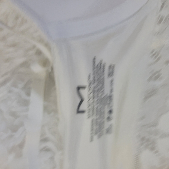 Maidenform Pure Comfort White Lace Bralette - Picture 11 of 13